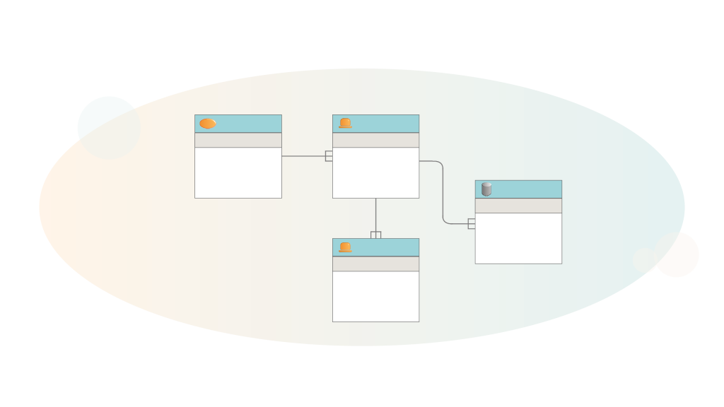 En illustration över en informationsmodell.